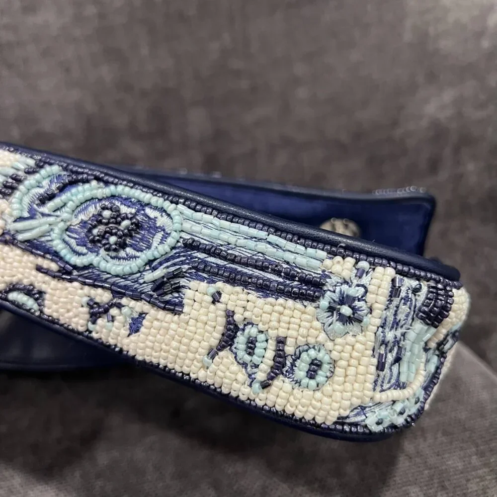 Staud Tommy Beaded Bag Toile de Pup - Picture 7 of 16